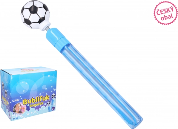 Burbulītis futbola bumba 60 ml, 28 cm – čehu iepakojums