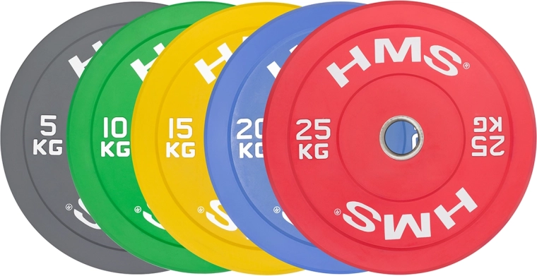 Krāsains bumper disks HMS 5 kg