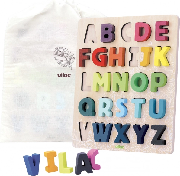 Ievietojamā puzle Alfabēts