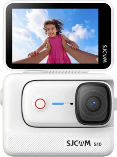 Ekšena kamera SJCAM S10 64 GB balta