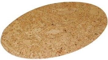 Cork Round Placemats 15 cm (6 pcs)