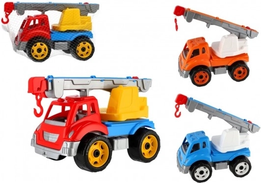Autoceltnis TechnoK – plastmasas celtnis bērniem no 3 gadu vecuma