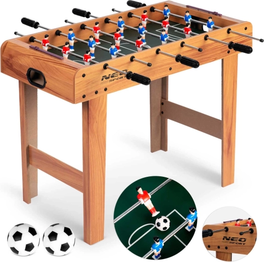 Galda futbols NEO SPORT koka 70 × 37 × 62 cm