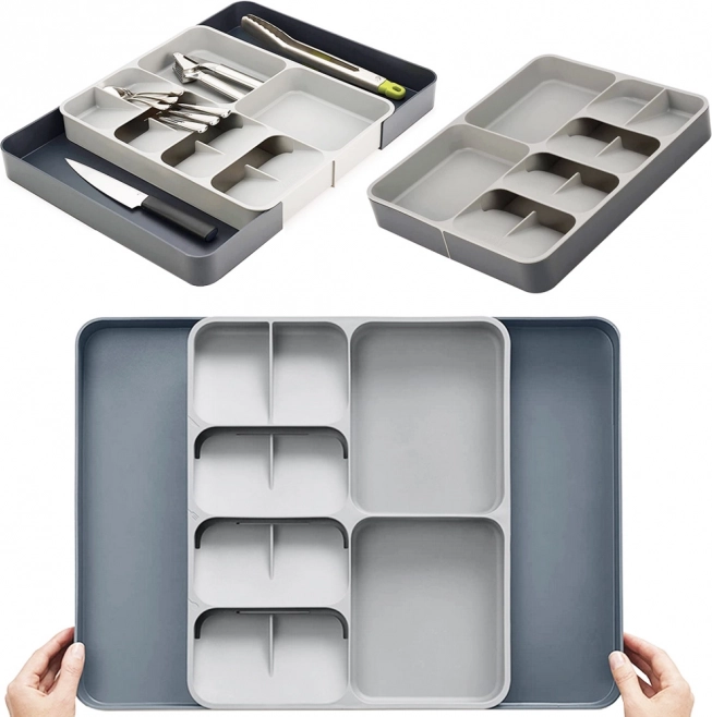 Virtuves piederumu organizators atvilktnei