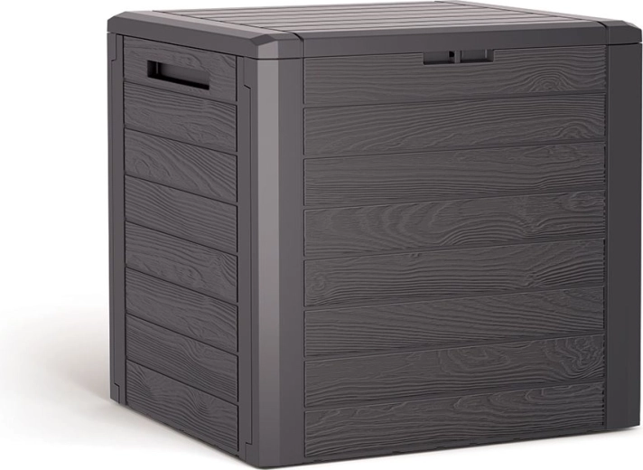 Dārza uzglabāšanas kaste WOODEBOX 140 l umbra