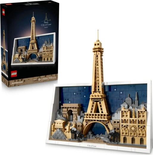 Lego Architecture Parīze – mīlestības pilsēta 21064