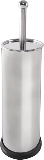 Stainless steel toilet brush set with stand and brush