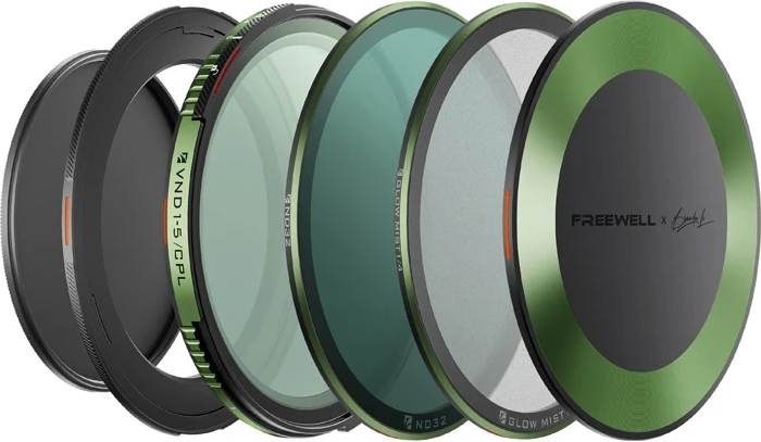 Freewell Brandon Li 72 mm maināmo ND/CPL filtru komplekts