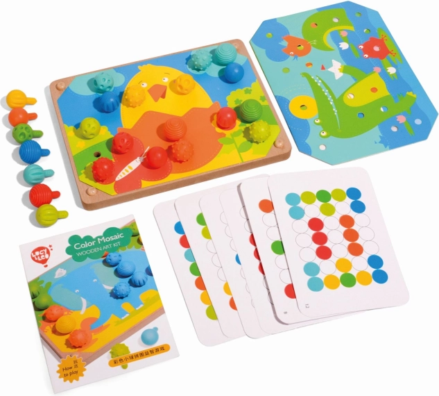 Mozaīka un izšūšana ar tapām