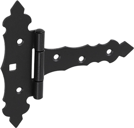 Decorative hinge black 100 × 35 × 130 × 2 mm