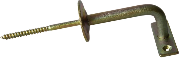 Classic Handrail Bracket Yellow Zinc