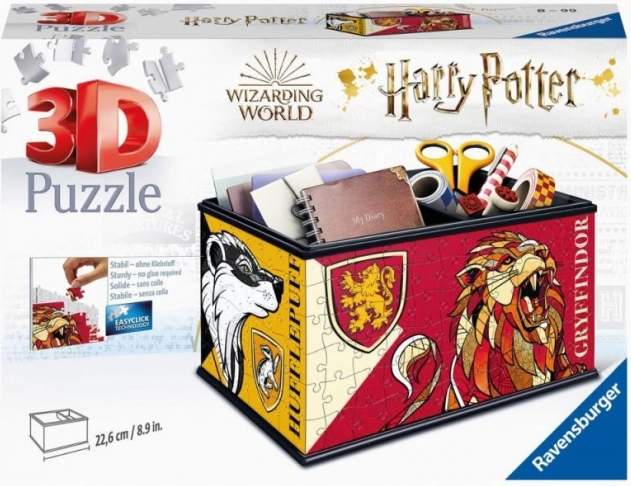 3D puzles rotaslietu lādīte RAVENSBURGER HARRY POTTER – 216 detaļas