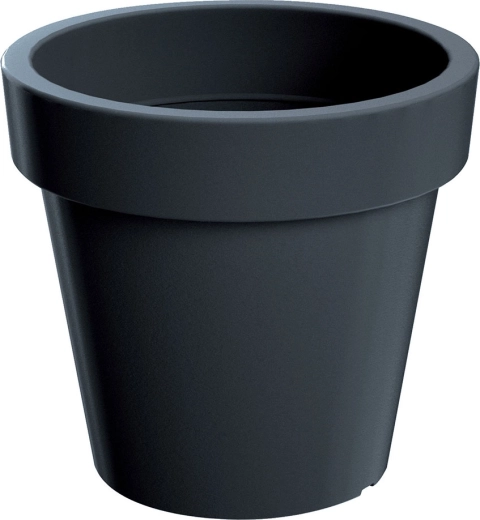 Puķu pods Lofly 19,6 cm antracīta krāsā