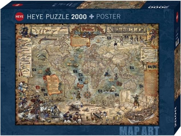 Puzle 2000 gabali – pirātu pasaule