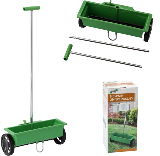 GardenLine universal hand spreader for seed and fertilizer 6 L