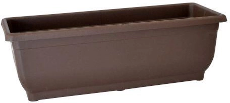 Pašlaistīšanas balkona kaste AQUA GLORIA bez paliktņa 50 cm brūna