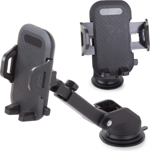 Regulējams automašīnas vējstikla turētājs telefonam un GPS