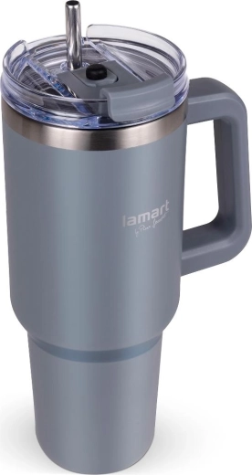 Lamart Huge Thermal Mug, Grey, 1.2 l