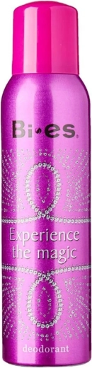Sieviešu dezodorants aerosolā BI-ES Experience The Magic 150 ml