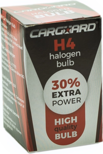 Halogēnā spuldze H4 12 V 55/60 W ar līdz pat par 30 % lielāku spilgtumu