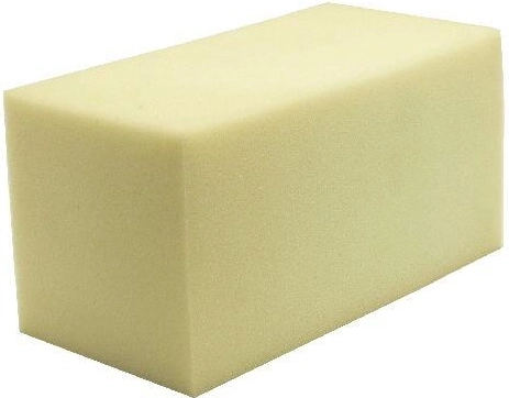Rinsing sponge made of fine foam 200 × 100 × 100 mm