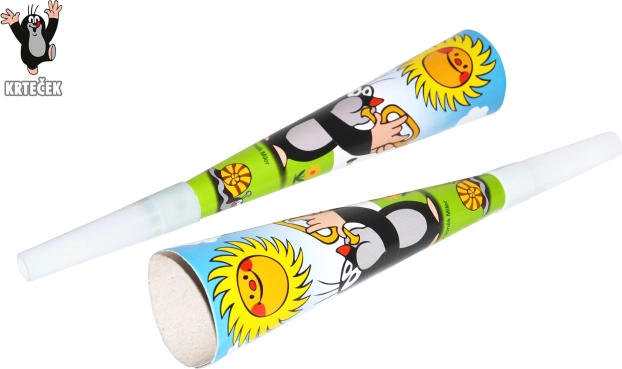 Pārti trubiņas Kurmis un draugi 20 cm (6 gab.)