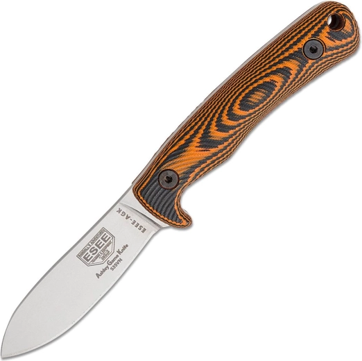 Medību nazis ESEE AGK ar CPM S35VN asmeni, stonewash, G10 rokturis