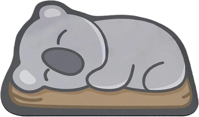 Ātri žūstošs vannas paklājiņš ar koalas motīvu 60 × 40 cm