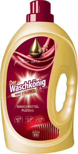 Veļas gēls Waschkönig Color 3 l (100 devas)