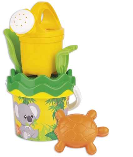 Smilšu komplekts ar koalu un lejkanni – mazais (ANDRONI)