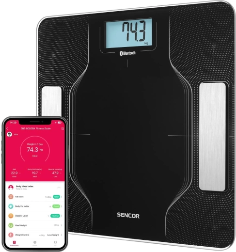 Smart personal fitness scale Sencor