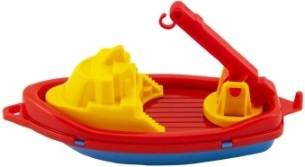 Plastmasas laiviņa ar celtni 14 cm