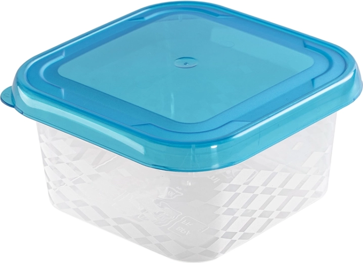 Blue Box kvadrātveida pārtikas kārbiņa 0,25 l, zila