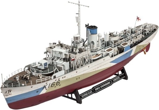 Revell HMCS Snowberry Flower klases korvete 1:144 plastmasas modelis