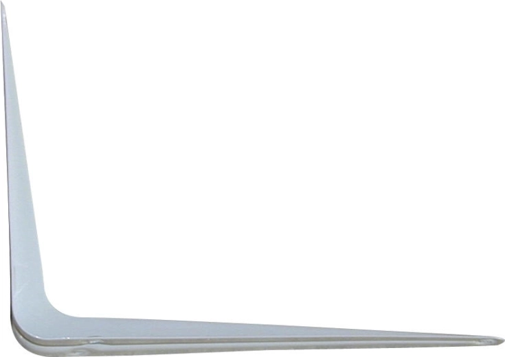 Shelf Brackets 250 × 200 mm, White (2 pcs)