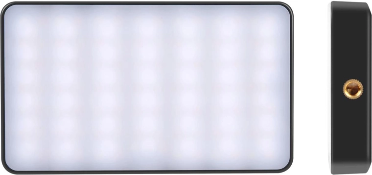 Kabatas RGB LED lampa PULUZ, melna