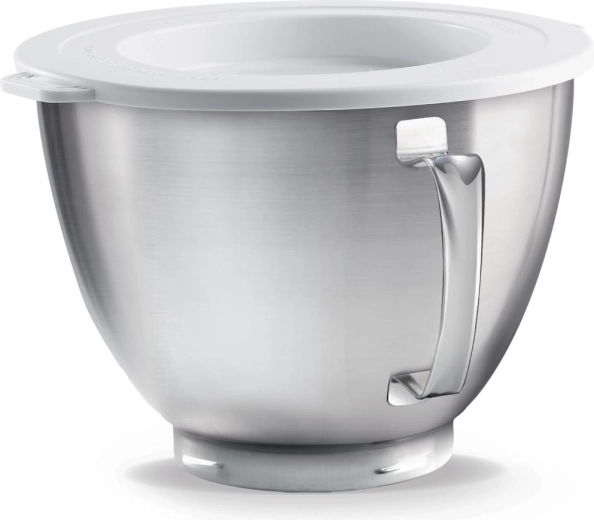 Sencor stainless steel bowl with lid, 4.5 l, for STM kitchen machines