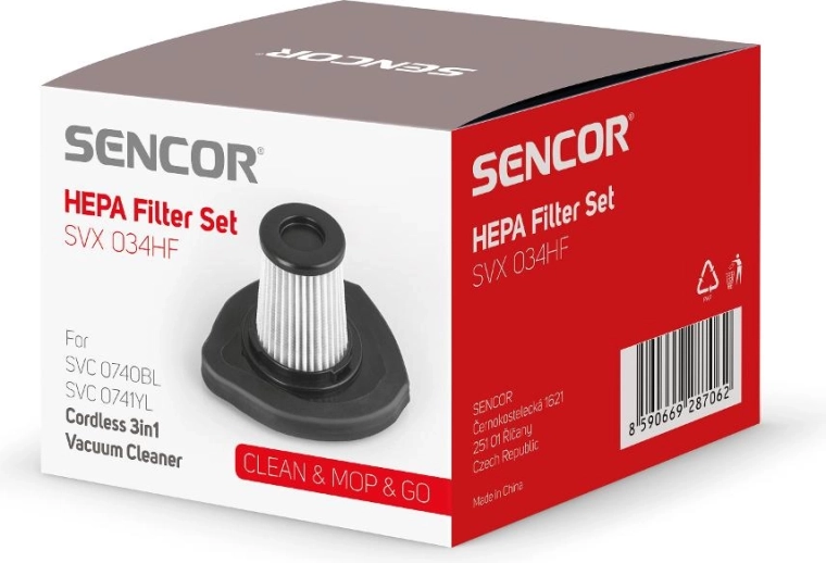Sencor HEPA Filter SVX 034HF for SVC 074x