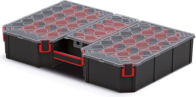 Augstais organizators TAGER ar starpsienām 577 × 390 × 105 mm