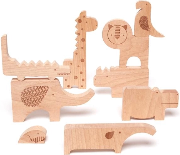 Koka puzle Safari no Petit Collage