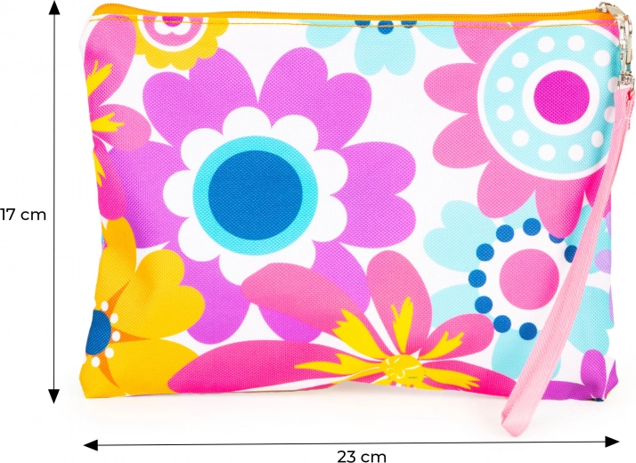 Praktiska somiņa ar rāvējslēdzēju 23 × 17 cm