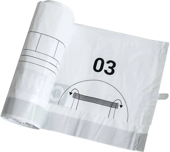 Drawstrings for hygienic closure