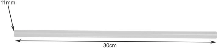 Universāls 11 mm diametrs un 30 cm garums