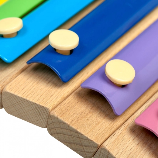 Muzikāla izklaide ar 8 krāsainām notīm