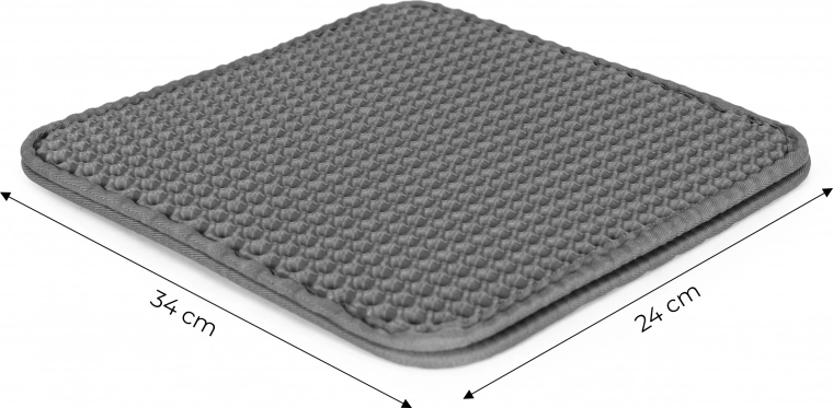 Divslāņu konstrukcija bezrūpīgai tīrībai