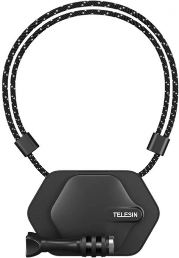 Hands-free shooting with neck lanyard
