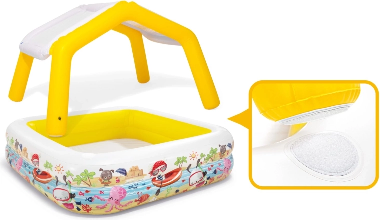 Noņemams jumtiņš ērtai ēnai