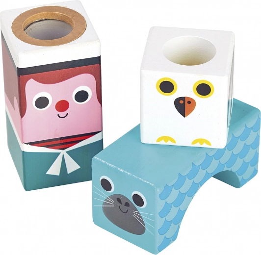 Rotaļīgas jūras ilustrācijas un pievilcīgas krāsas