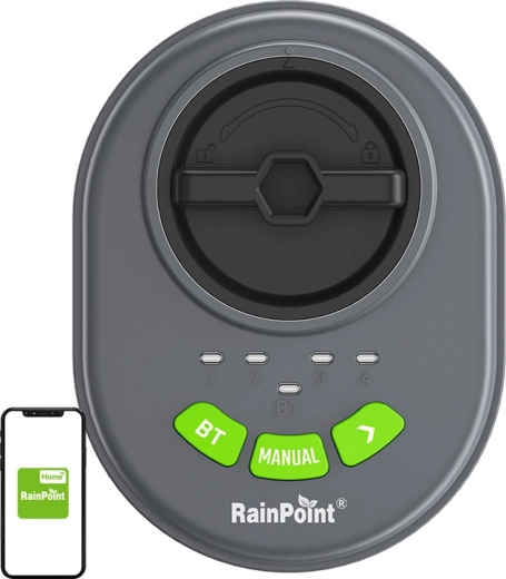 Control via Bluetooth and app