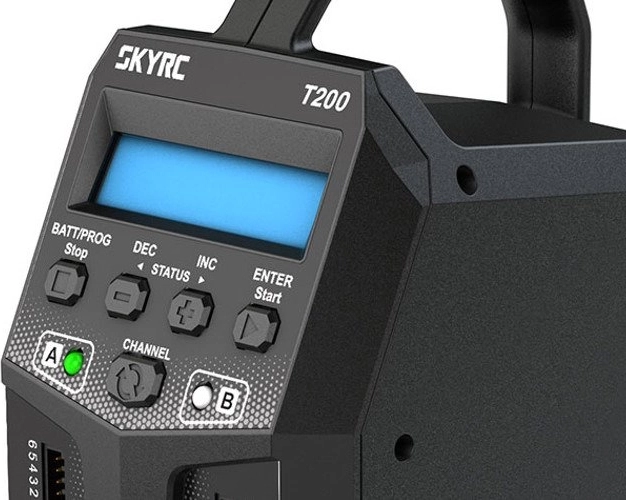 Intuitive controls and clear LCD